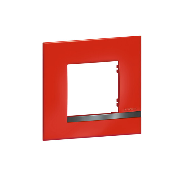 Bticino altège  plaque 1 poste rubis - Bticino Cofrel - BTAL9RU1