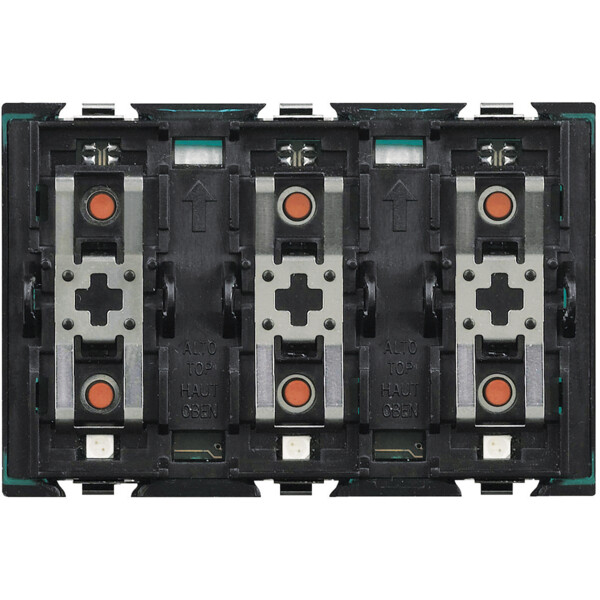 Commande 3 fonctions 3 modules Axolute - Bticino Cofrel - H4652/3