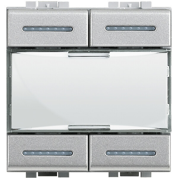 Commande 4 scénarios 2 modules LivingLight tech - Bticino Cofrel - NT4680
