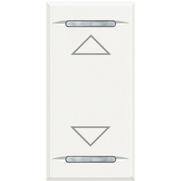 Manette Bticino Axolute MyHome Bus - symbole montée/descente - 1 module - Blanc - Bticino Cofrel - HD4911AH