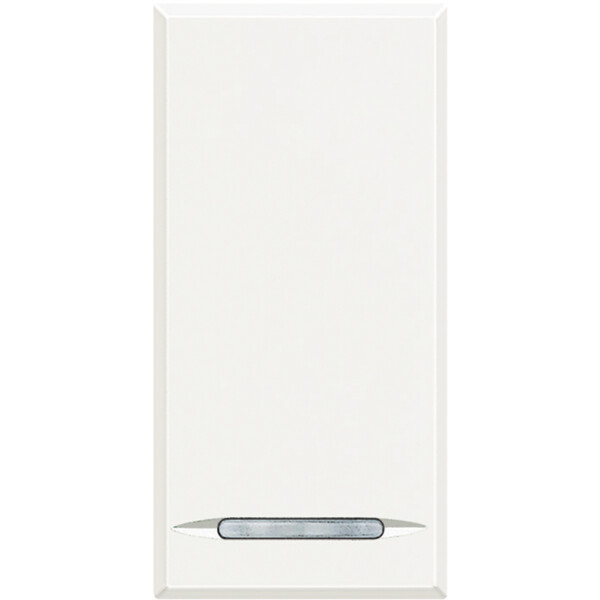 Manette MyHOME BUS Axolute neutre type poussoir 1 module - white - Bticino Cofrel - HD4915
