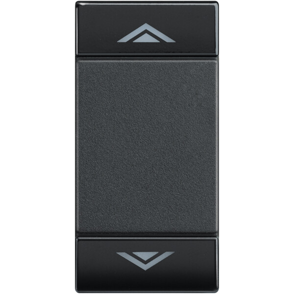 Manette bascule symbole HAUT - BAS 1 module - LivingLight Anthracite - Bticino Cofrel - L4911AHN