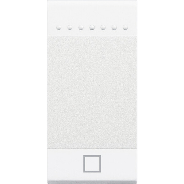 Manette Bticino Living Light - MyHOME BUS - symbole STOP - 1 module - Blanc - Bticino Cofrel - N4915AEN