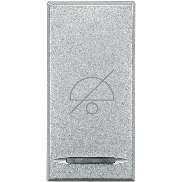 Manette 1 module "ne pas déranger" MyHOME® Axolute Alu - Bticino Cofrel - HC4915DD