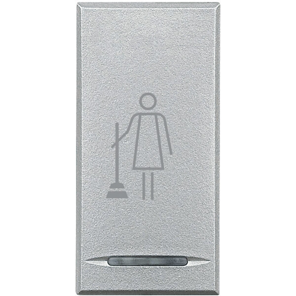 Manette 1 module "faire la chambre" MyHOME® Axolute Alu - Bticino Cofrel - HC4915MR