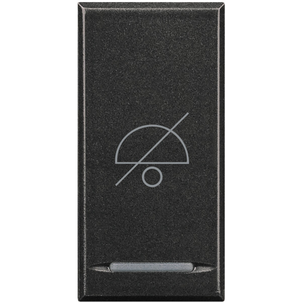 Manette 1 module "ne pas déranger" MyHOME® Axolute Anthracite - Bticino Cofrel - HS4915DD