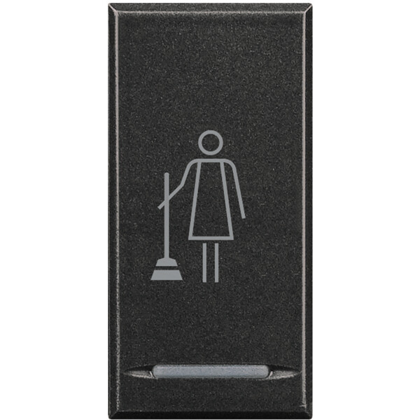 Manette 1 module "faire la chambre" MyHOME® Axolute Anthracite  - Bticino Cofrel - HS4915MR