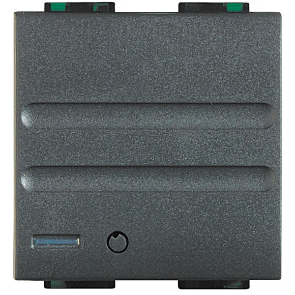 Interface RF pour sonde extérieure 2 modules - LivingLight Anthracite - Bticino Cofrel - L4577