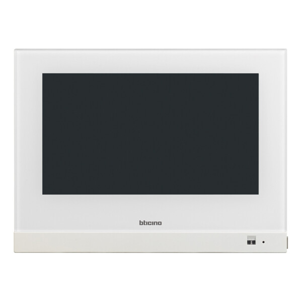 Écran 7" HOMETOUCH Blanc - Portier & Gestion MyHOME_Up With Netatmo - Bticino Cofrel - BT3488W