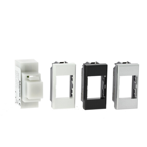 Bticino - lecteur de badge axolute  pour alarme intrusion myhome_up livré avec 3 enjoliveurs - Bticino Cofrel - BTH4215