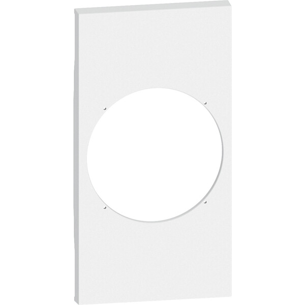 Plastron de Finition Blanc 2 Modules Living Now pour Prise Connectée Netatmo - Bticino Cofrel - BTKW35M2