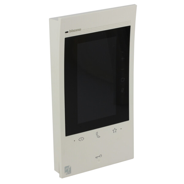 Poste Vidéo Connecté Classe 300EOS 5" Blanc Compatible Home + Security Netatmo - Bticino Cofrel - BT344845