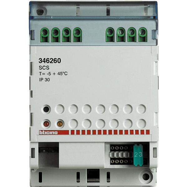 Relais BUS Pour Commande D’Ouverture Ou Gâche 12 Vcc Pour Automatismes - Bticino Cofrel - 346260