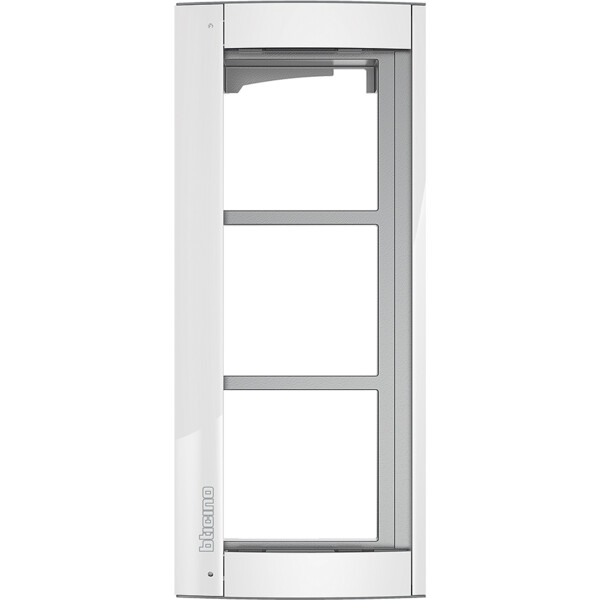 Enjoliveur Sfera New 3 modules Allwhite - Bticino Cofrel - 350232