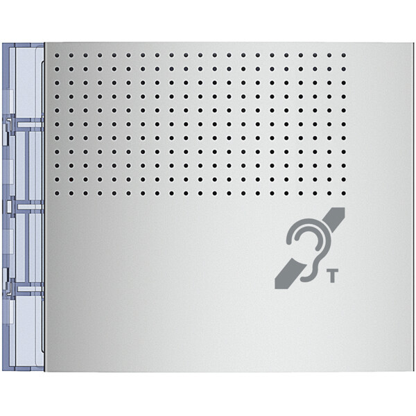 Façade boucle inductive Sfera New  Allmetal - Bticino Cofrel - 352701