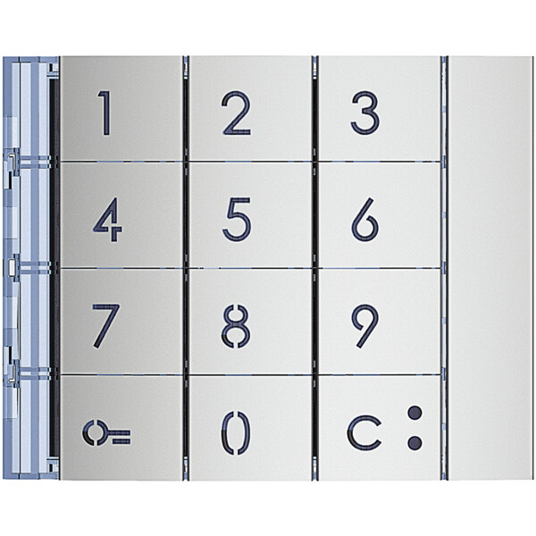 Façade clavier codé Sfera new Allmetal - Bticino Cofrel - 353001