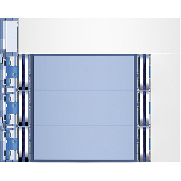 Façade 6 BP doubles Sfera New Allwhite - Bticino Cofrel - 352162