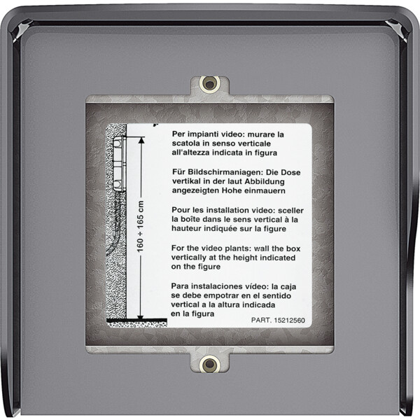 Guérite saillie Sfera New 1 module Allstreet - Bticino Cofrel - 350613