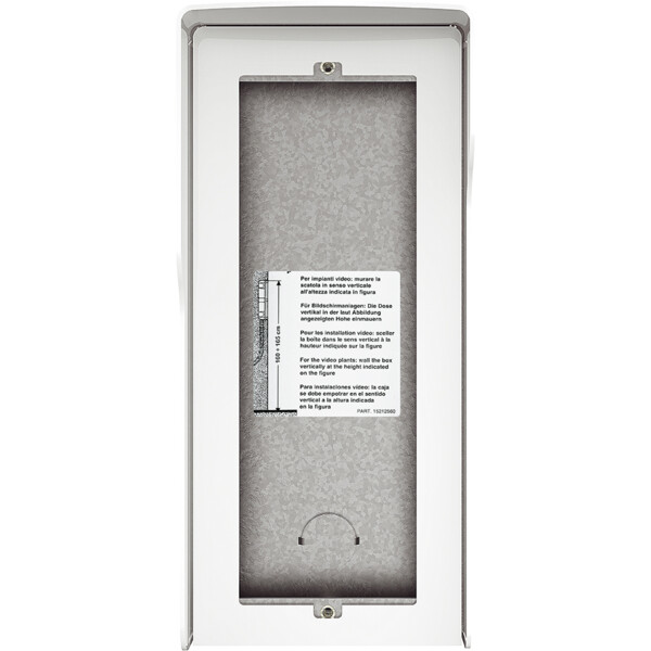 Guérite saillie Sfera New 3 modules Allwhite - Bticino Cofrel - 350632