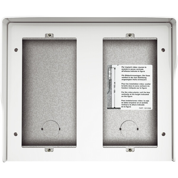 Guérite saillie Sfera New 4 modules Allwhite - Bticino Cofrel - 350642