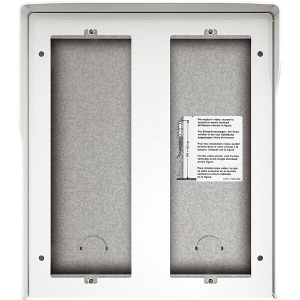 Guérite saillie Sfera New 6 modules Allwhite - Bticino Cofrel - 350662