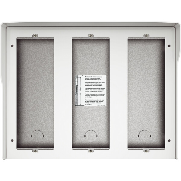 Guérite saillie Sfera New 9 modules Allwhite - Bticino Cofrel - 350692