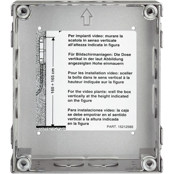 Boîte d'encastrement Sfera Robur anti-arrachement 1 module - Bticino Cofrel - 350110
