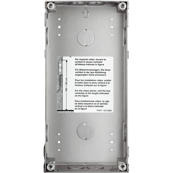 Boîte d'encastrement Sfera Robur anti-arrachement 2 modules - Bticino Cofrel - 350120