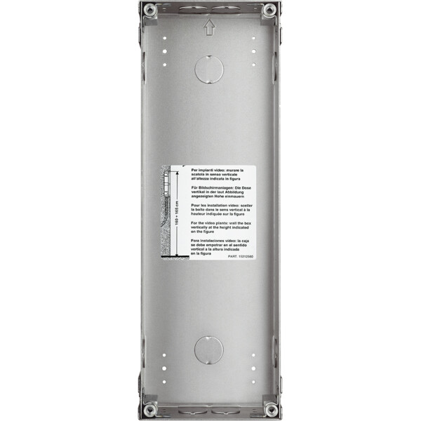 Boîte d'encastrement Sfera Robur anti-arrachement 3 modules - Bticino Cofrel - 350130