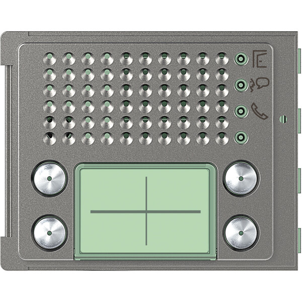 Façade micro HP 4 BP doubles Sfera Robur - Bticino Cofrel - 351185