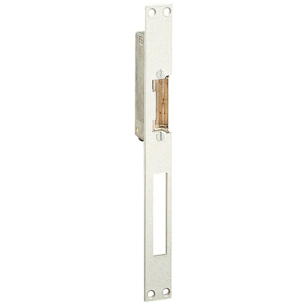 Gâche standard à émission de courant 1 temps - à encastrer - double empennage - Bticino Cofrel - 003033