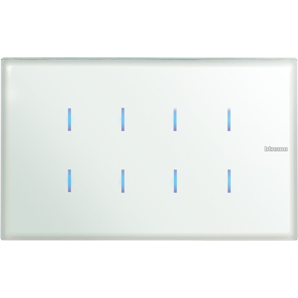 Commande tactile MyHome whice Bticino Axolute 8 touches 4 modules - Bticino Cofrel - HC4657M4