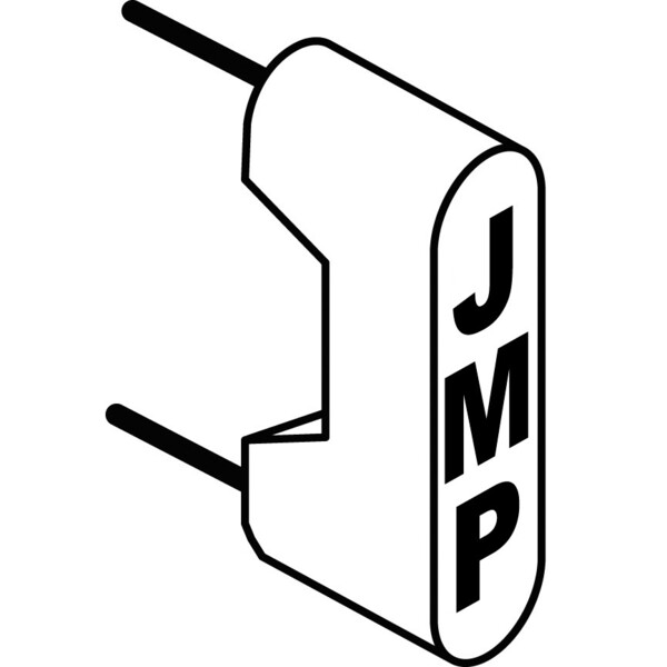 Cavaliers de configuration "JMP" pour système BUS Bticino MyHome Up Lot de 10 - Bticino Cofrel - BT3501/JMP