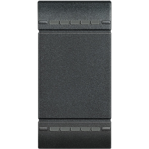 Enjoliveur anthracite neutre Bticino Livinglight 1 module - Bticino Cofrel - L4911N