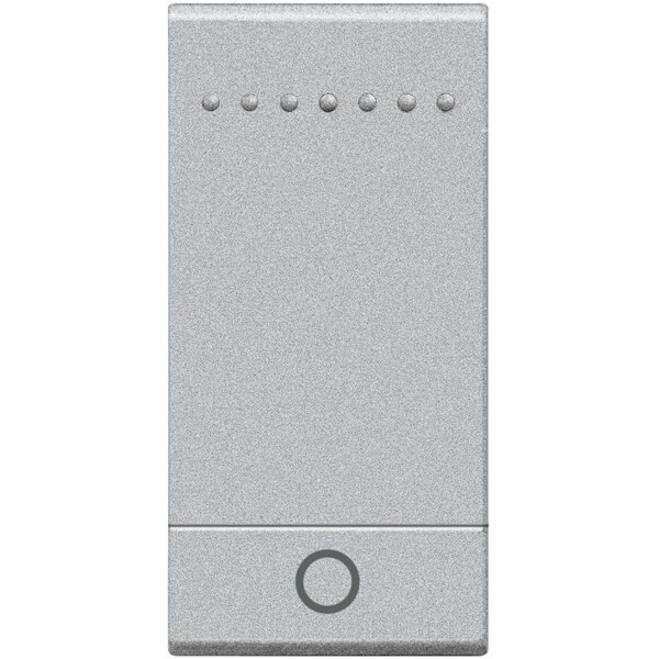 Enjoliveur tech symbole lumière Bticino Livinglight MyHome Bus pour éclairage 1 module - Bticino Cofrel - NT4915AN