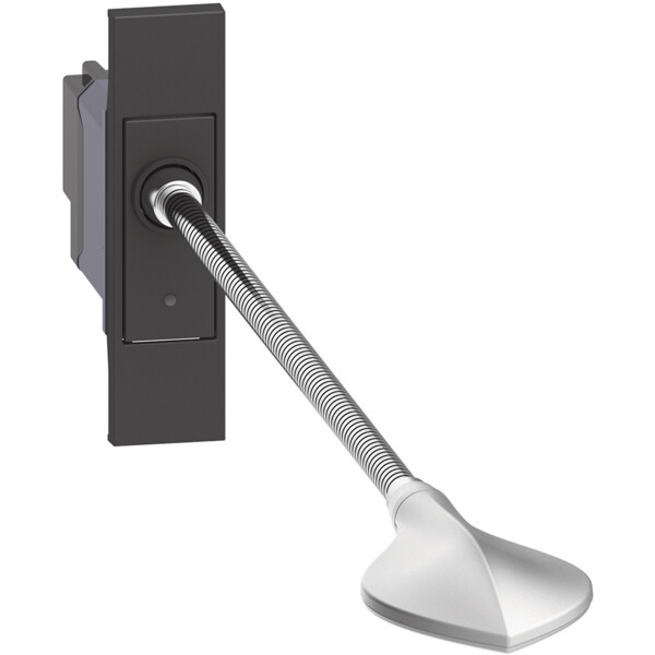 Liseuse orientable à LEDs pour tête de lit Living Now livrée avec enjoliveur noir mat - 1 module - Bticino Cofrel - BTKG4362