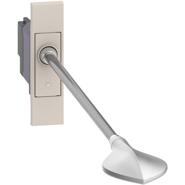 Liseuse orientable à LEDs pour tête de lit Living Now livrée avec enjoliveur sable - 1 module - Bticino Cofrel - BTKM4362