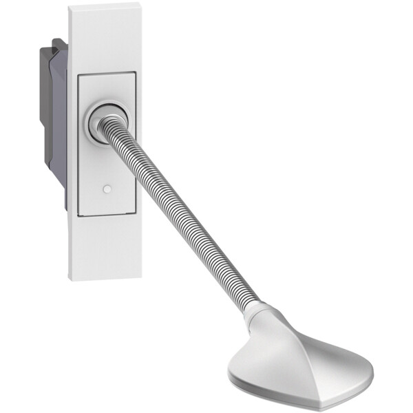 Liseuse orientable à LEDs pour tête de lit Living Now livrée avec enjoliveur blanc - 1 module - Bticino Cofrel - BTKW4362