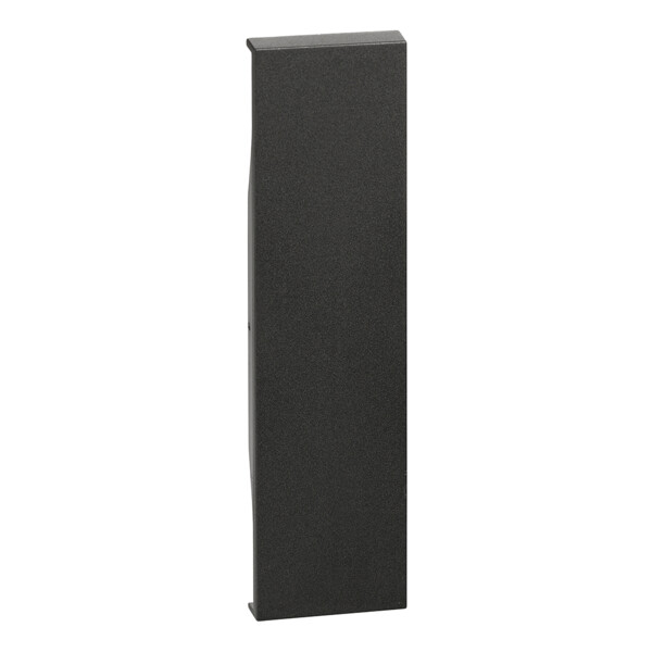Enjoliveur Living Now pour obturateur 1 module - noir mat - Bticino Cofrel - BTKG00