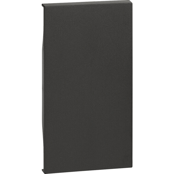 Enjoliveur Living Now Bticino Cofrel - 2 modules - à clipser - anthracite - Bticino Cofrel - BTKG00M2