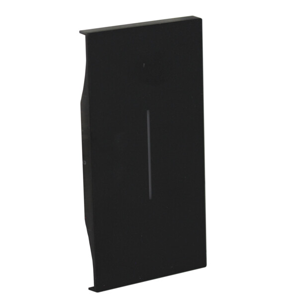 Enjoliveur Living Now neutre MyHOME_Up 2 modules - noir mat - Bticino Cofrel - BTKG01MH2
