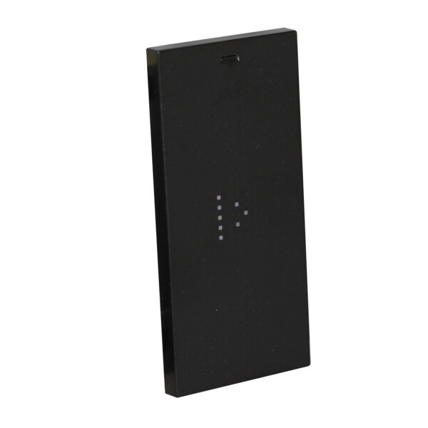 Touche tactile multifonction personnalisable Living Now 1 module pour dalle électrique MyHOME_Up - noir mat - Bticino Cofrel - BTKG8011