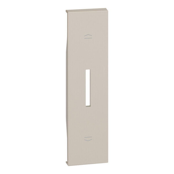 Enjoliveur Living Now pour interrupteur de volets roulants 1 module - sable - Bticino Cofrel - BTKM06