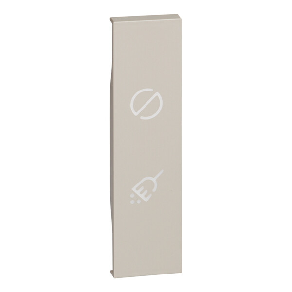 Enjoliveur Living Now pour indicateur extérieur lumineux Ne pas déranger et Faire la Chambre - sable - Bticino Cofrel - BTKM11H