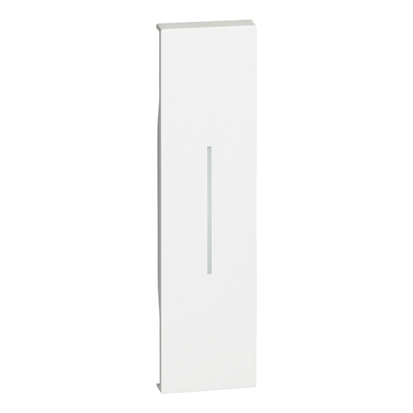 Enjoliveur Living Now pour commande d'éclairage standard ou lumineuse 1 module - blanc - Bticino Cofrel - BTKW01