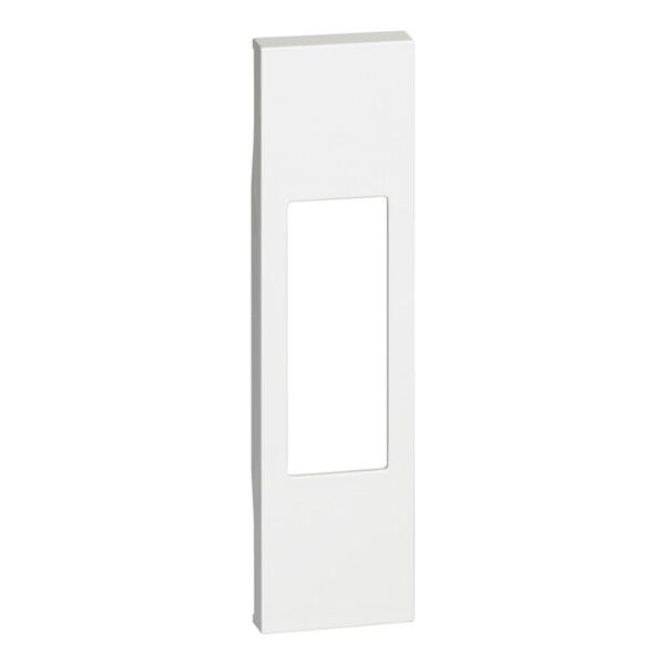 Plastron de finition Living Now pour interrupteur bipolaire 1 module - blanc - Bticino Cofrel - BTKW02
