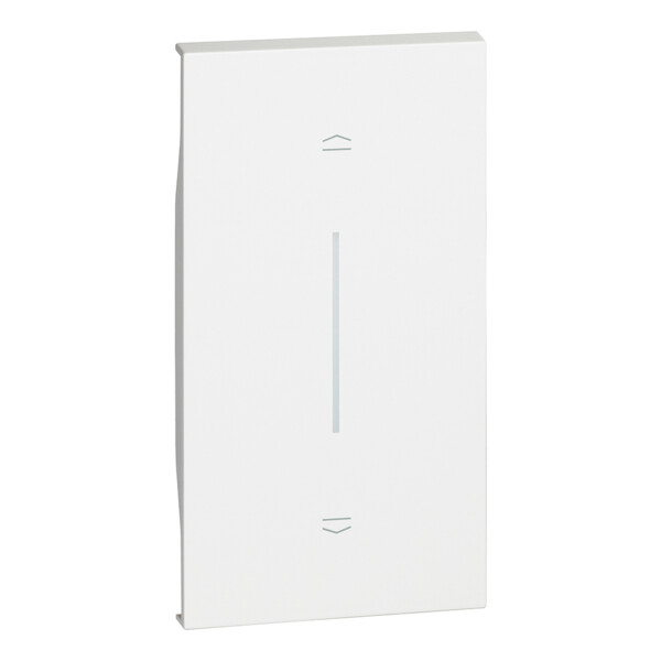 Enjoliveur Blanc 2 Modules avec Symbole Montée/Descente Living Now BTicino - Bticino Cofrel - BTKW05MH2