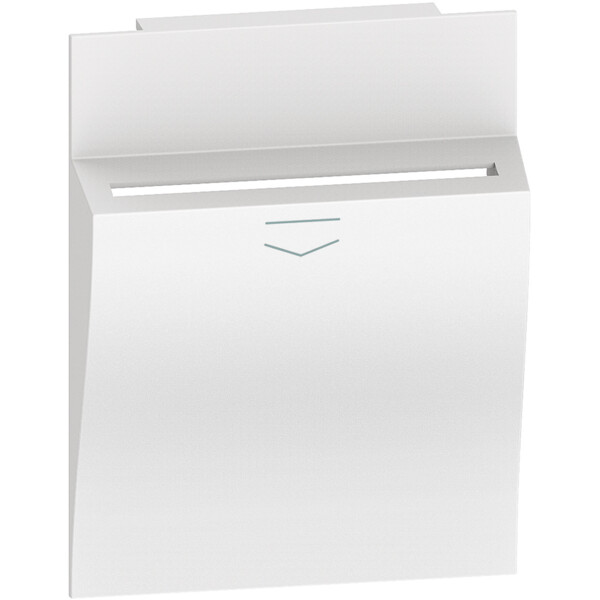 Enjoliveur Living Now pour interrupteurs à badge - blanc - Bticino Cofrel - BTKW22M2