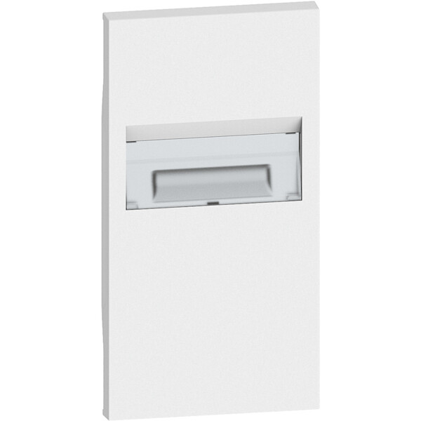 Enjoliveur Living Now pour balisage de plinthe 2 modules - blanc - Bticino Cofrel - BTKW71