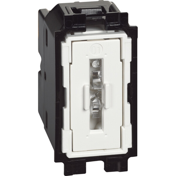 Poussoir Living Now contact NO - 1 module - Bticino Cofrel - BTK4005A